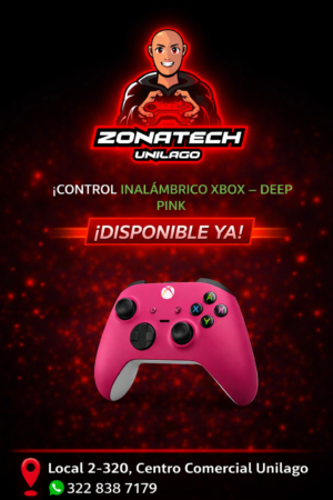 ChatGPT Image 16 mar 2026, 16_11_46 Control Inalámbrico Xbox – Deep Pink