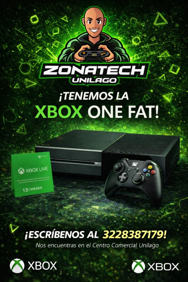 Xbox One Clásica (512GB - 1 Control)